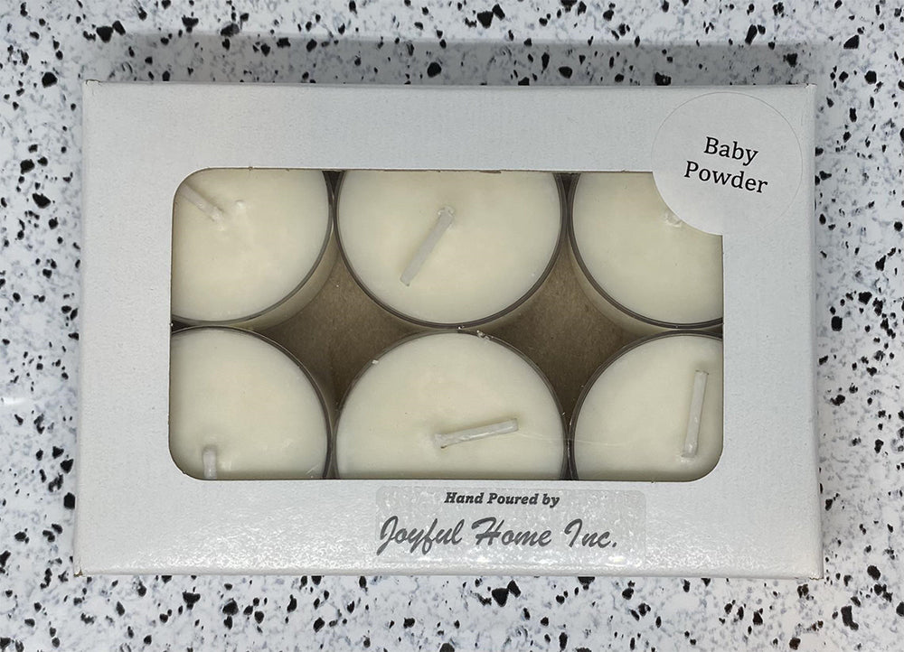 Baby Powder Soy Wax Tea Lights