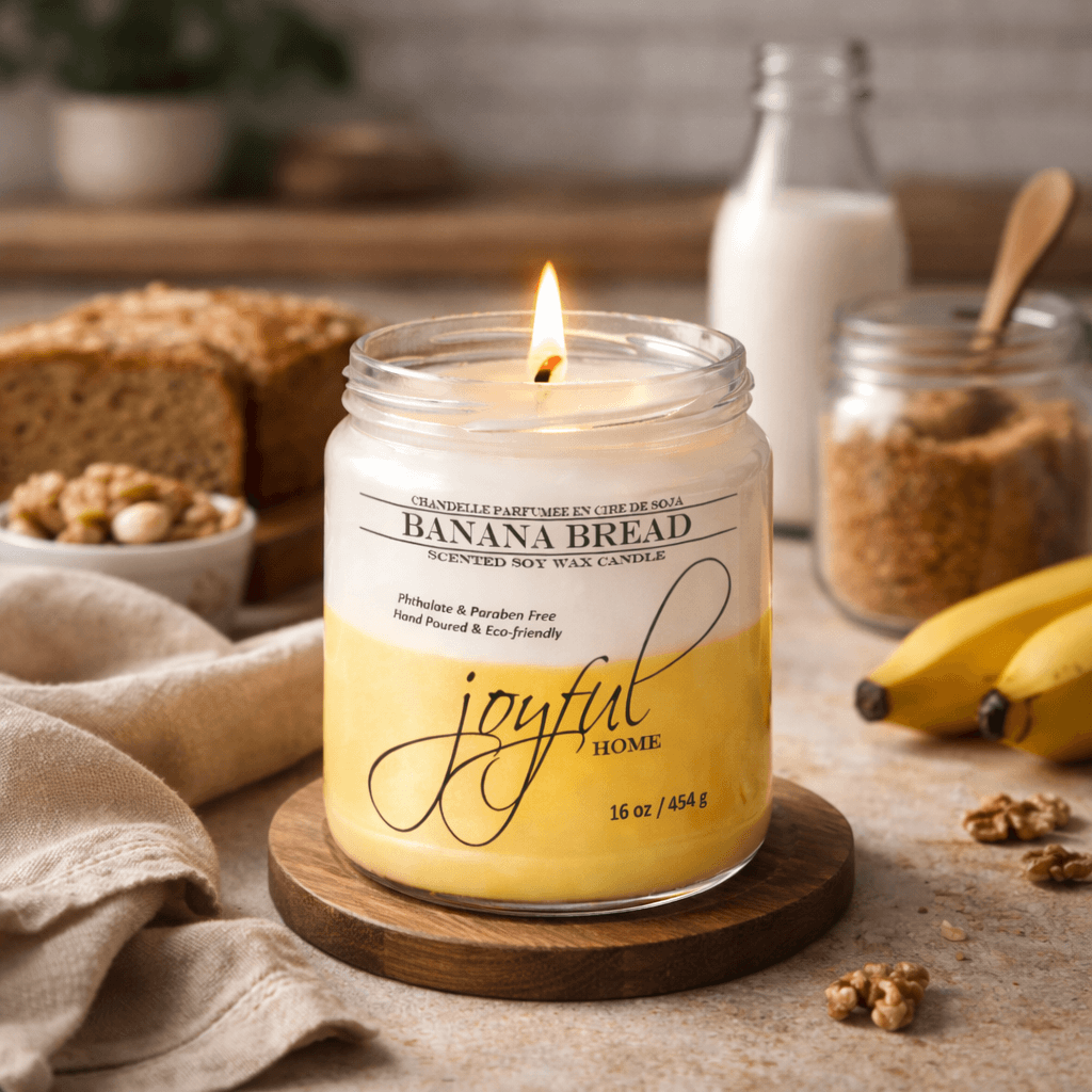 Banana Bread Soy Wax Candle