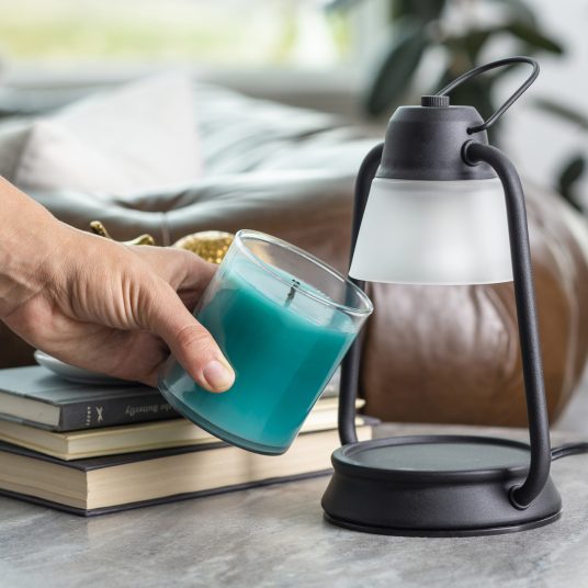 Beacon Lantern Candle Warmer- Black