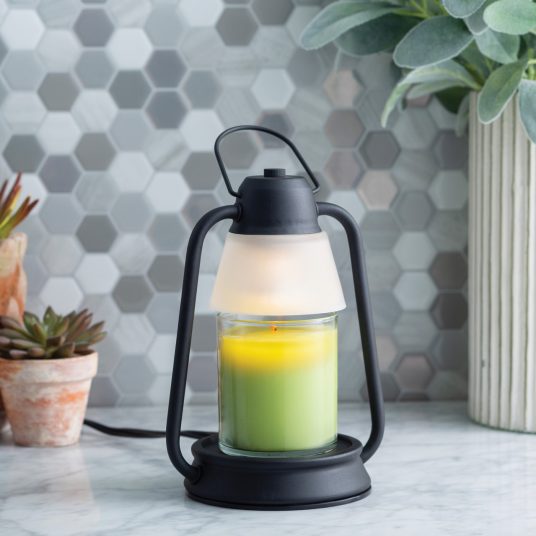 Beacon Lantern Candle Warmer- Black