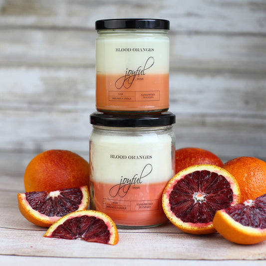 Blood Oranges 8oz & 16oz Soy Wax Candles