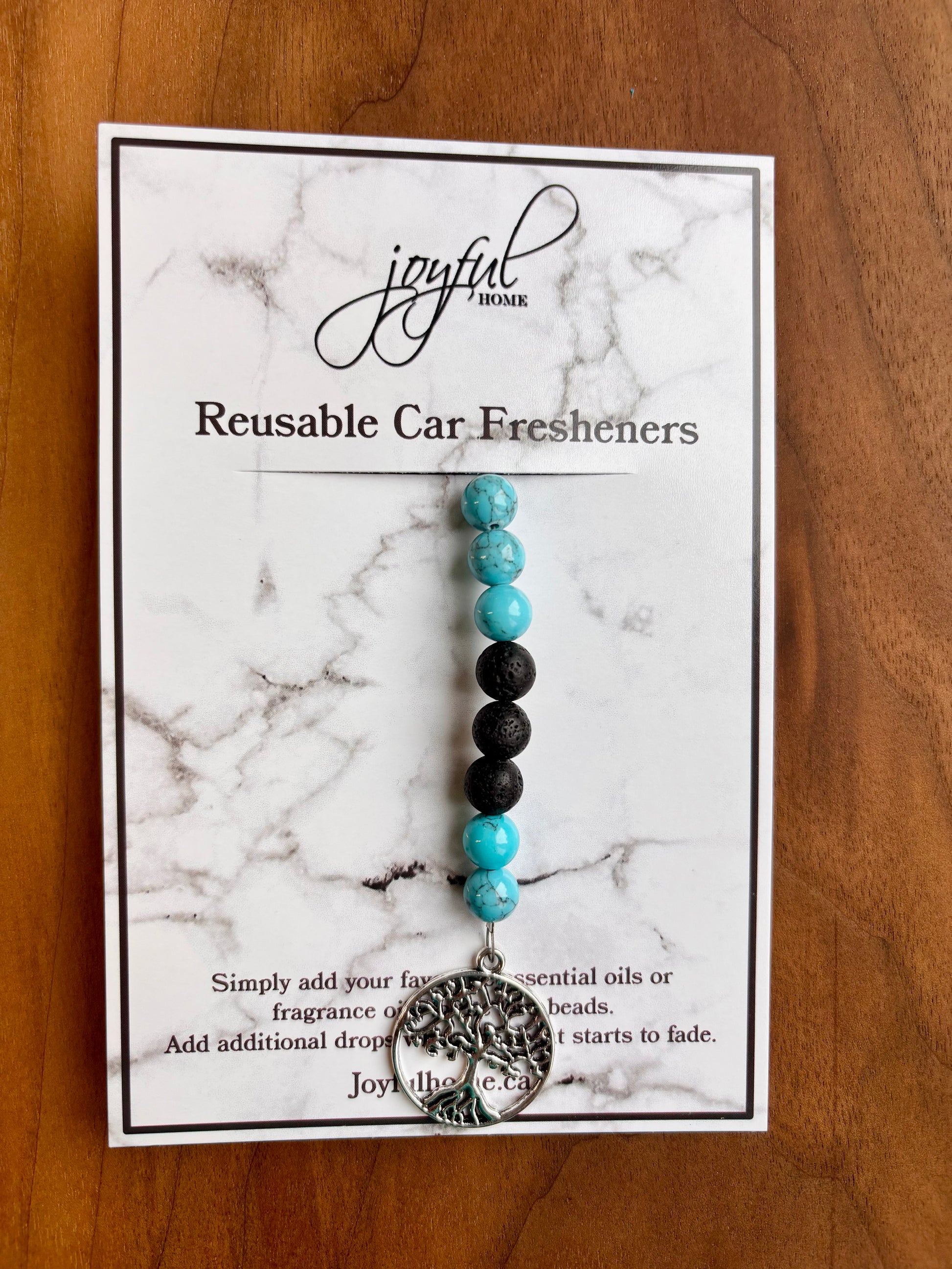 Reusable Cr Fresheners with Lava Beads - Joyful Home Inc.