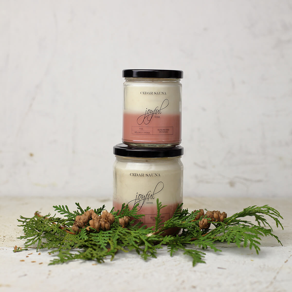 Cedar Sauna 8oz & 16oz Candles