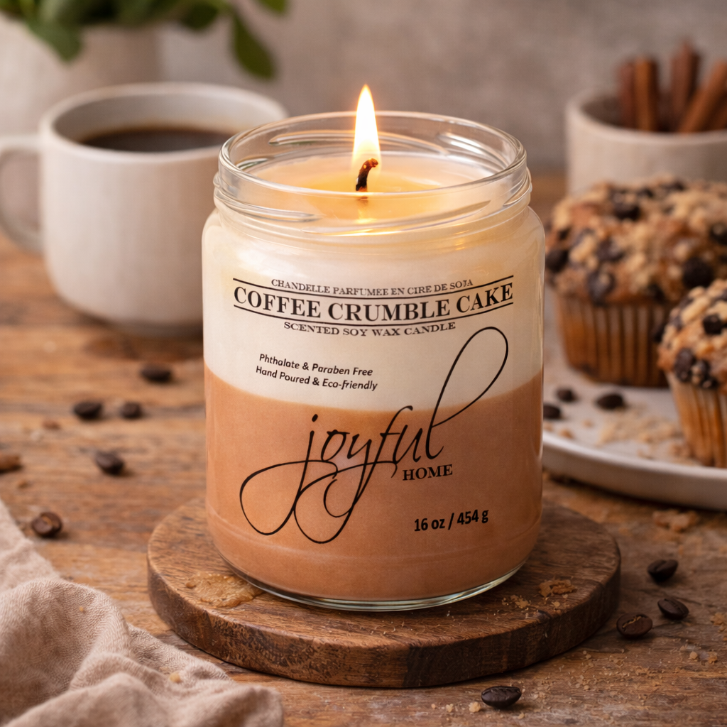 Coffee Crumble Cake Soy Wax Candle