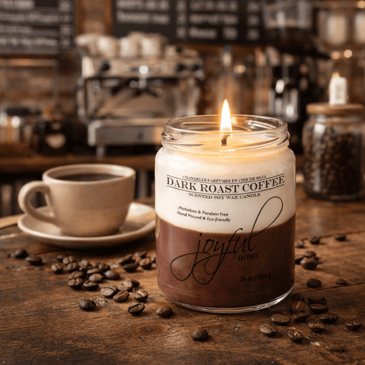 Dark Roast Coffee Soy Wax Candle