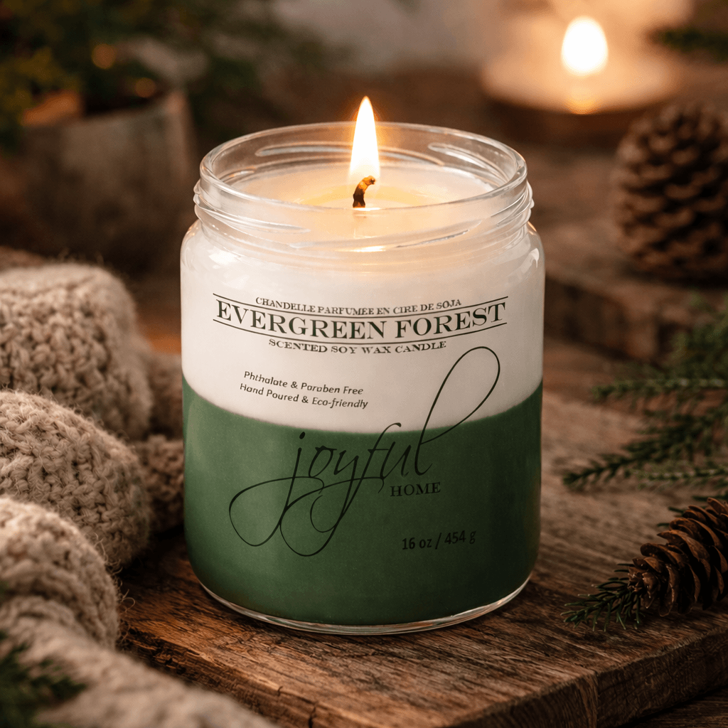 Evergreen Forest Soy Wax Candle
