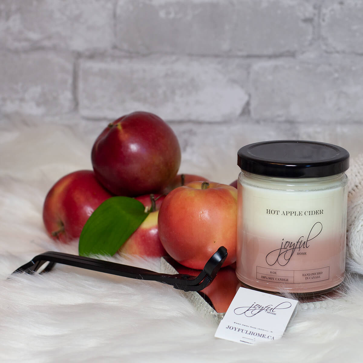 Hot Apple Cider 8oz Soy Wax Candle