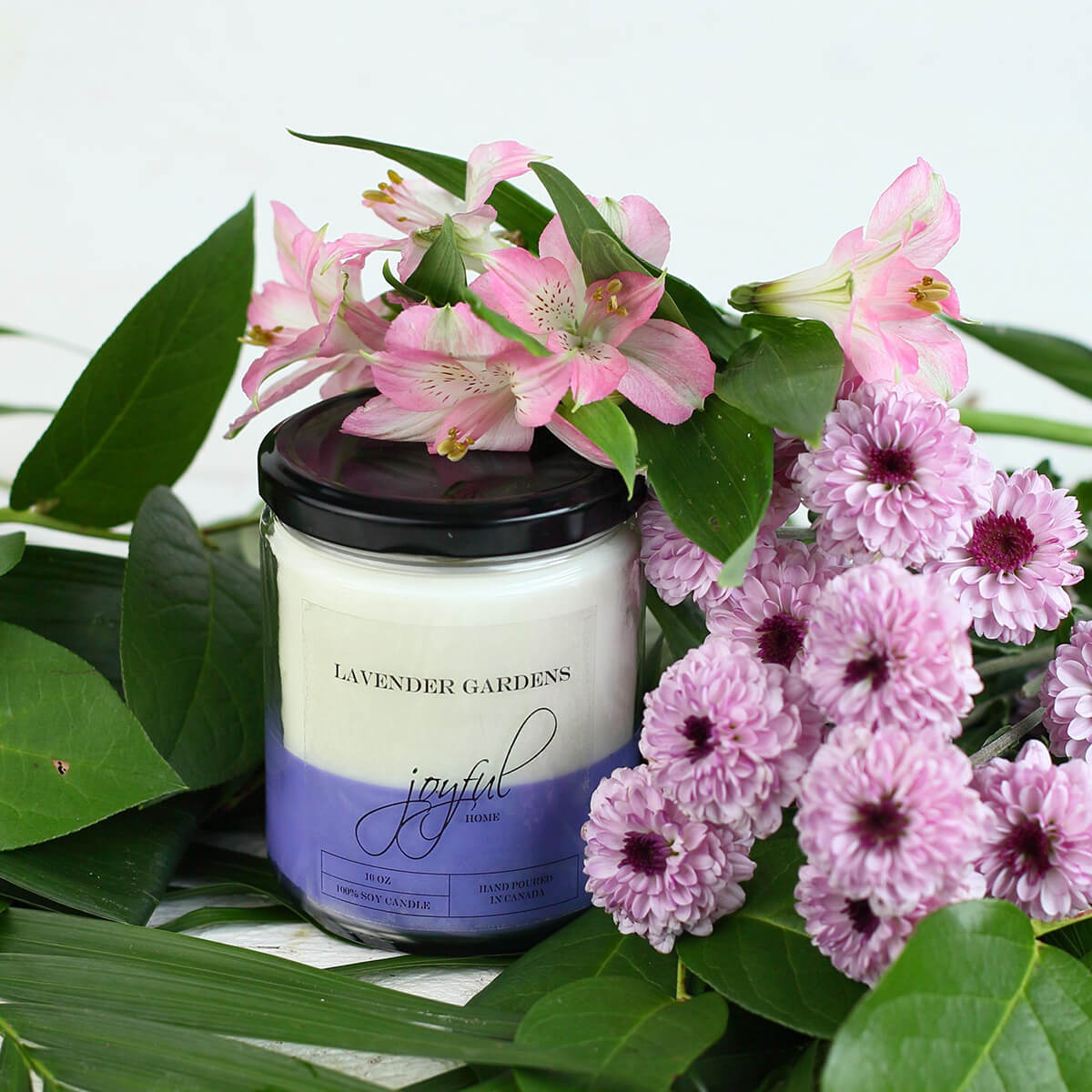 Lavender Garden 16oz Soy Wax Candle