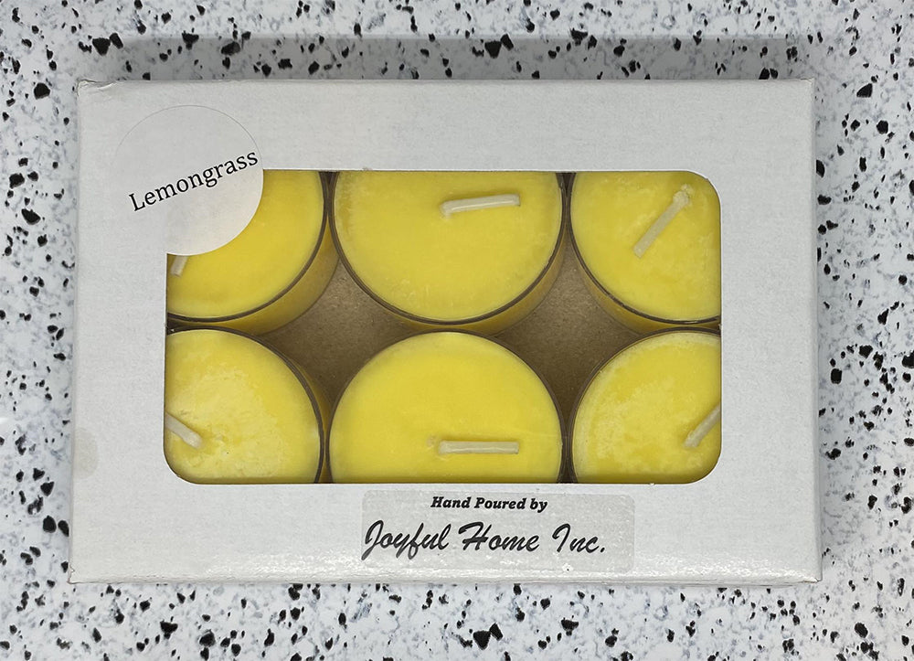 Lemongrass Soy Wax Tea Lights