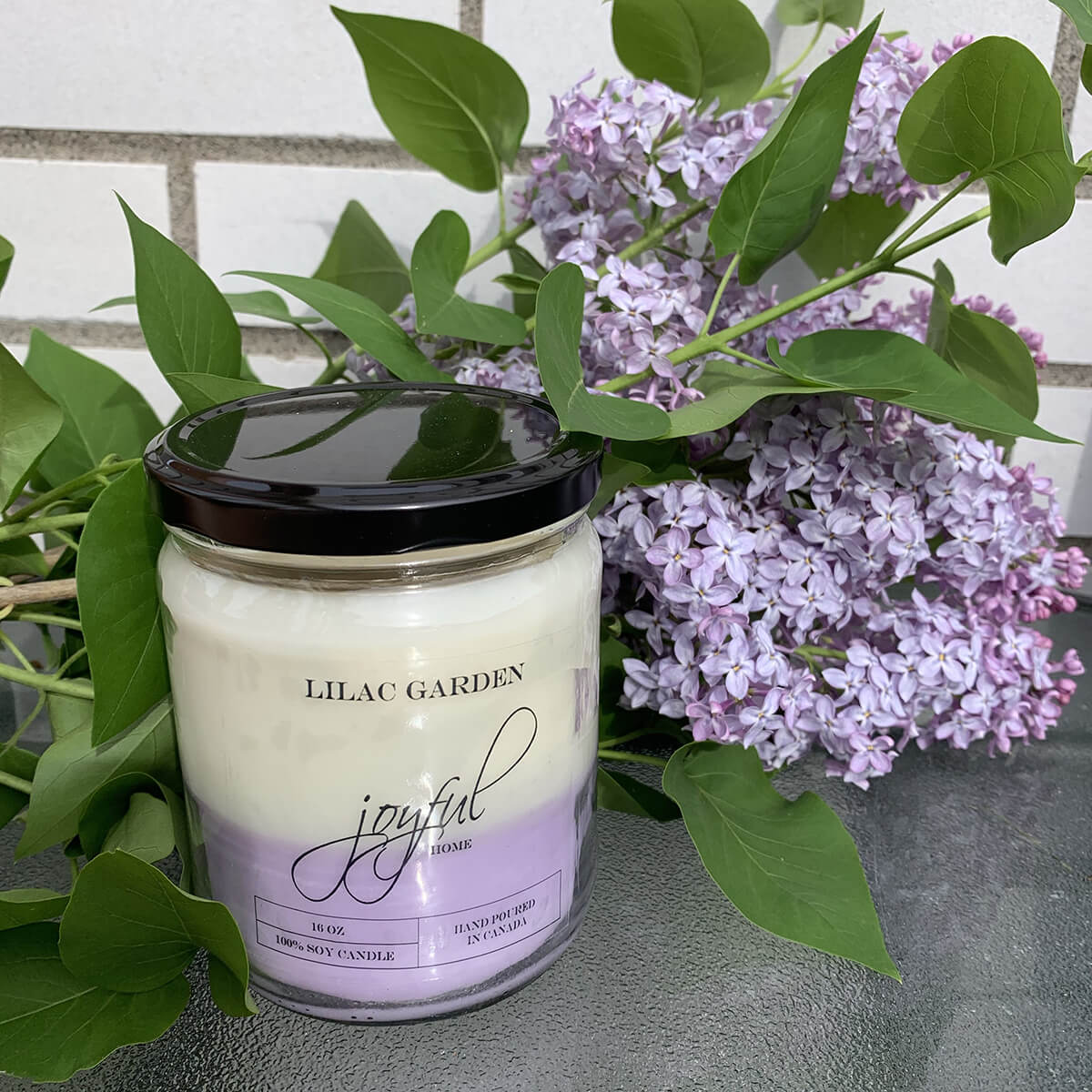 Lilac Garden 16oz Soy Wax Candle