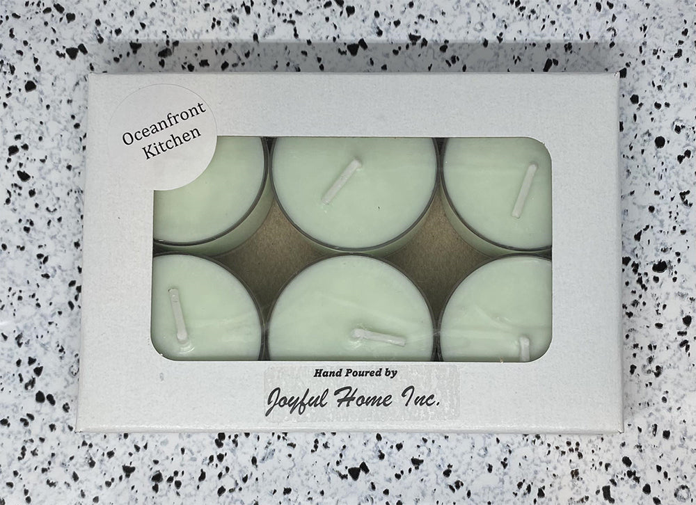 Oceanfront Kitchen Soy Wax Tea Lights