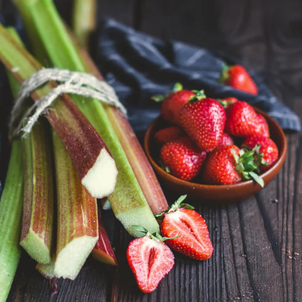 Strawberry Rhubarb Pie Soy Wax Candles & Melts
