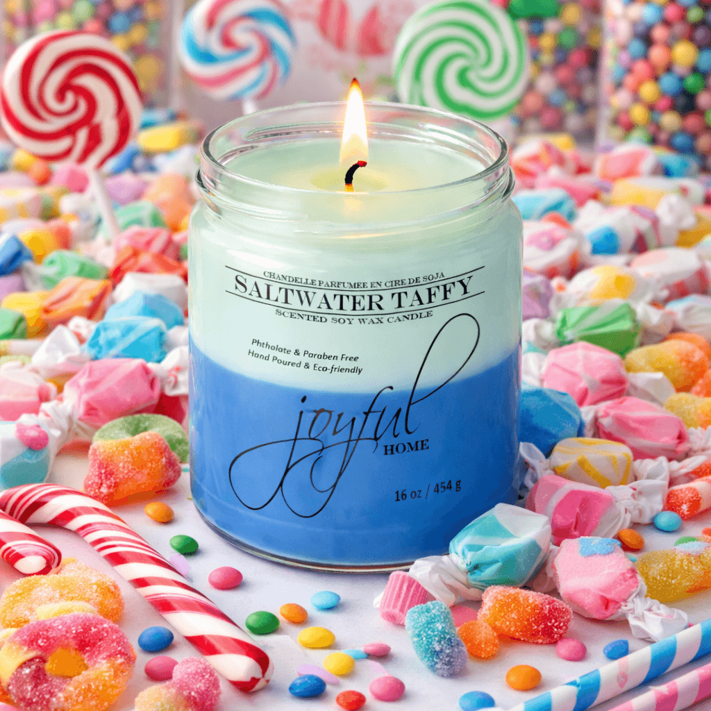 Saltwater Taffy Soy Wax Candle