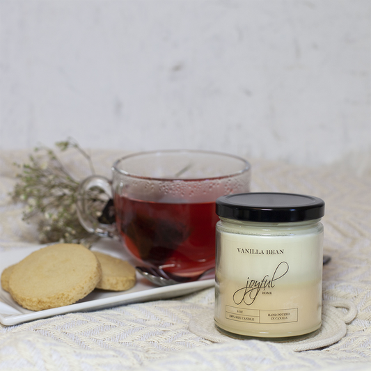 Vanilla Bean 8 oz Soy Wax Candle