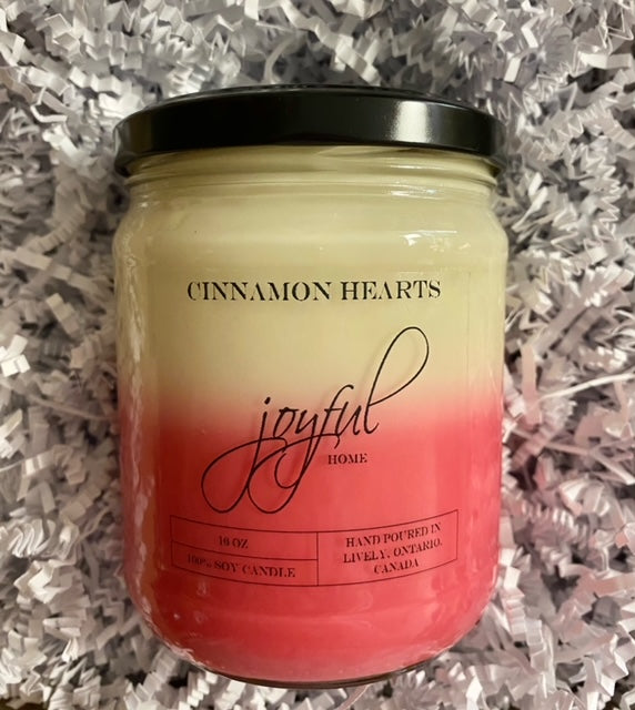 Cinnamon Hearts Soy Candles & Wax Melts