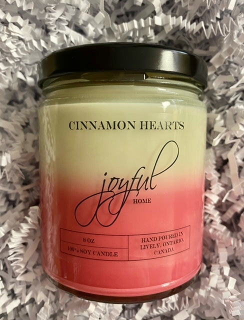 Cinnamon Hearts Soy Candles & Wax Melts