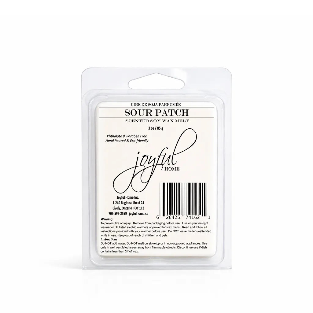 Joyful Home Sour Patch Soy Wax Melt Dye Free Joyful Home Sour Patch Soy Wax Melt Dye Free