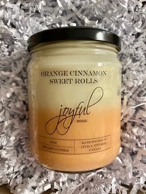 Orange Cinnamon Sweet Rolls Candles & Wax Melts