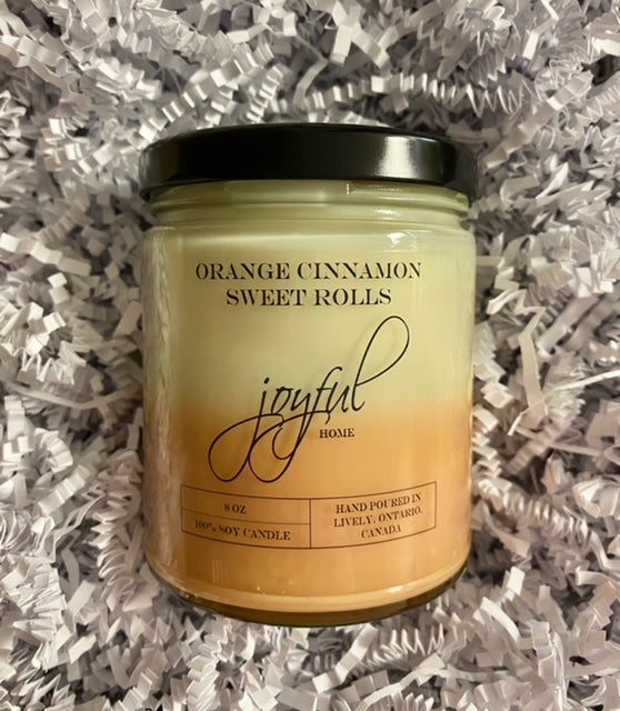 Orange Cinnamon Sweet Rolls Candles & Wax Melts