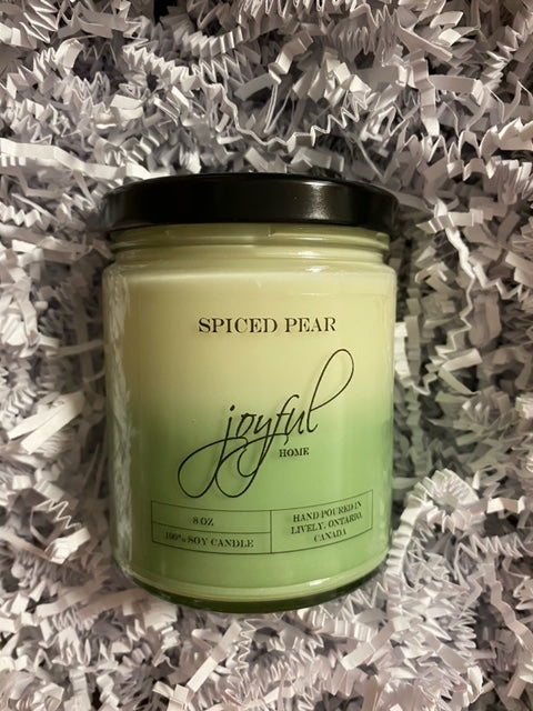 Spiced Pear Soy Wax Candles & Melt