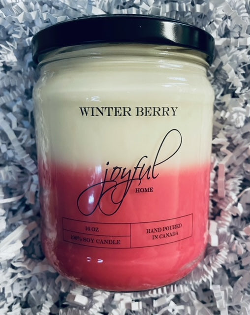 Winter Berry Soy Candles & Wax Melts