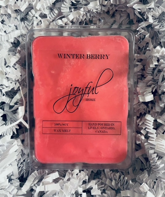 Winter Berry Soy Wax Candles & Melts