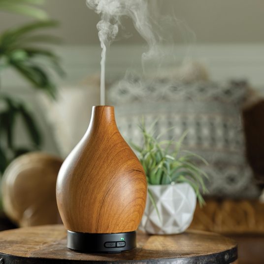 Woodgrain Vase Medium Premium Ultrasonic Diffuser