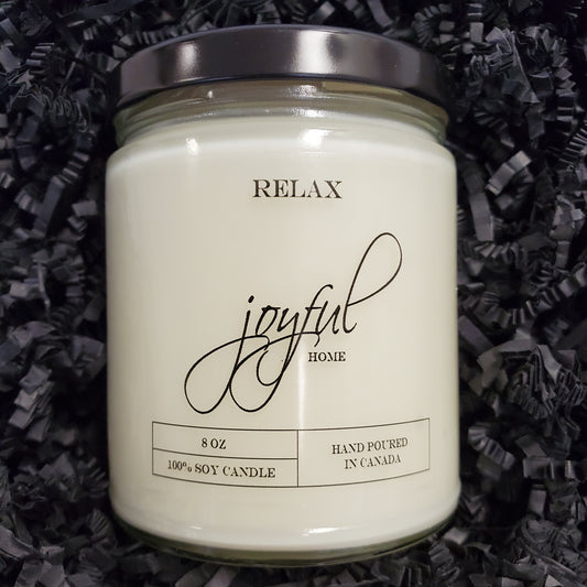 Relax Soy Wax Candles & Melts