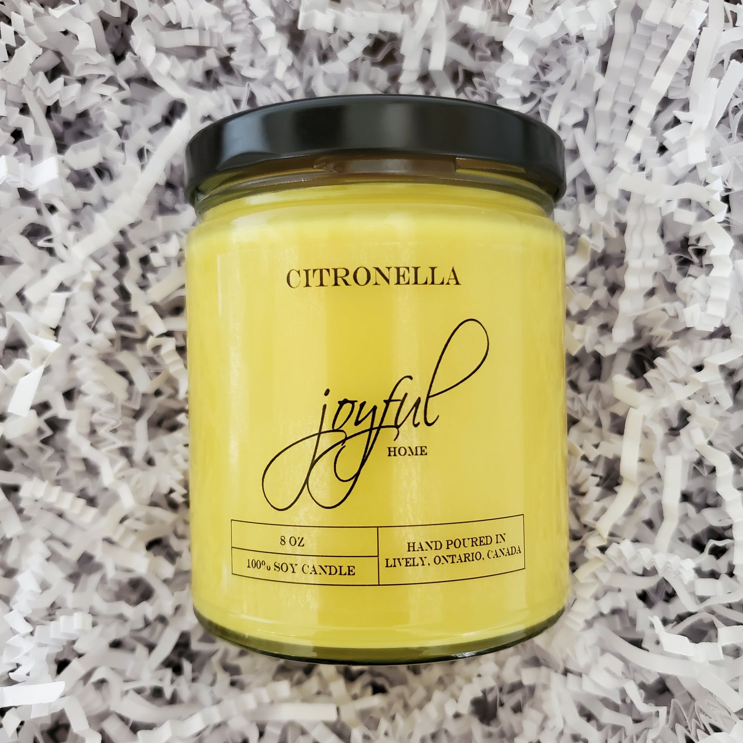 Citronella 8oz Soy Wax Candle