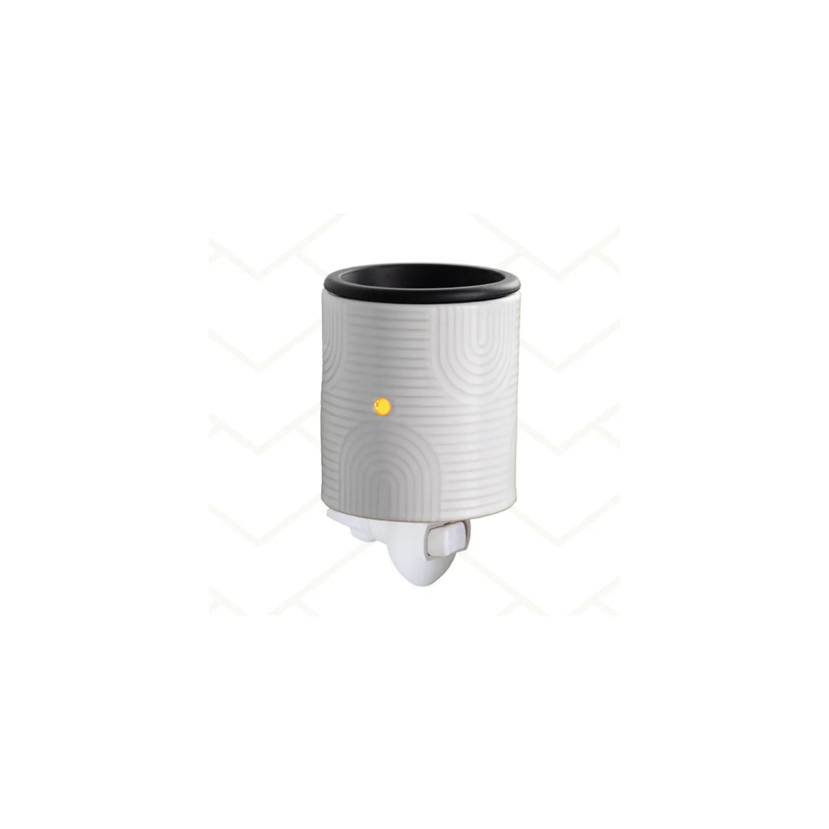 Arch Deco Pluggable Wax Warmer with silicone dish