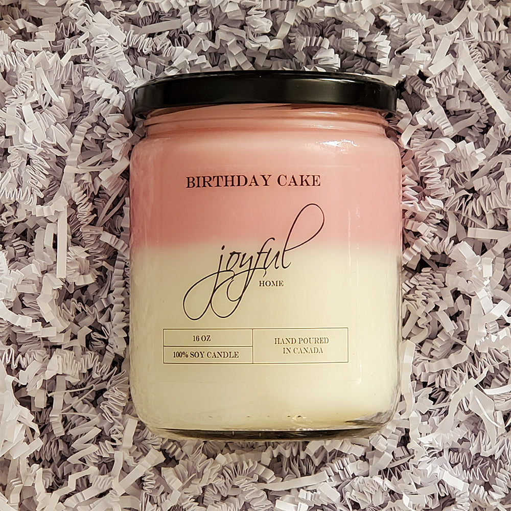 Birthday Cake Soy Candles & Wax Melts