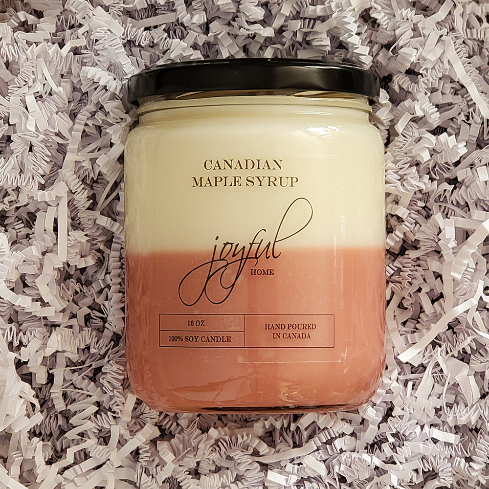 Canadian Maple Syrup Soy Candles & Wax Melts