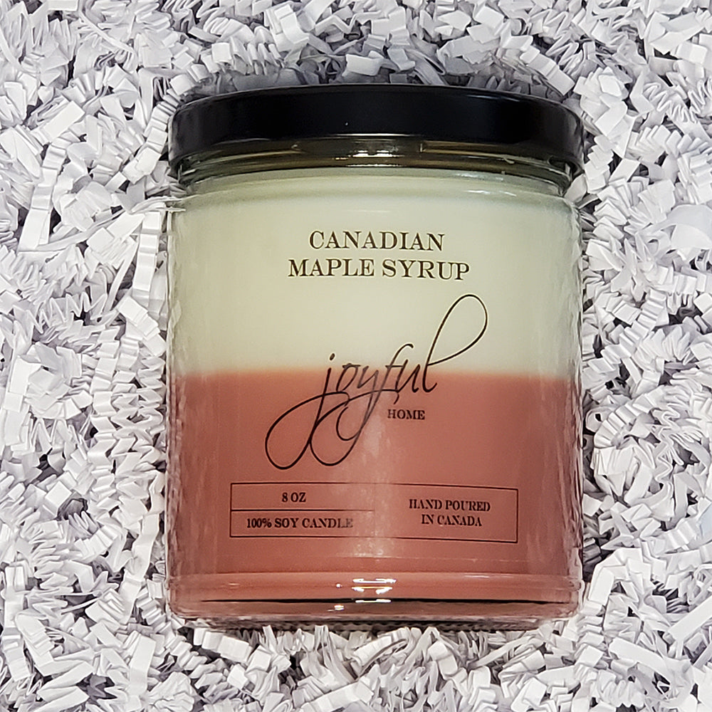 Canadian Maple Syrup Soy Candles & Wax Melts