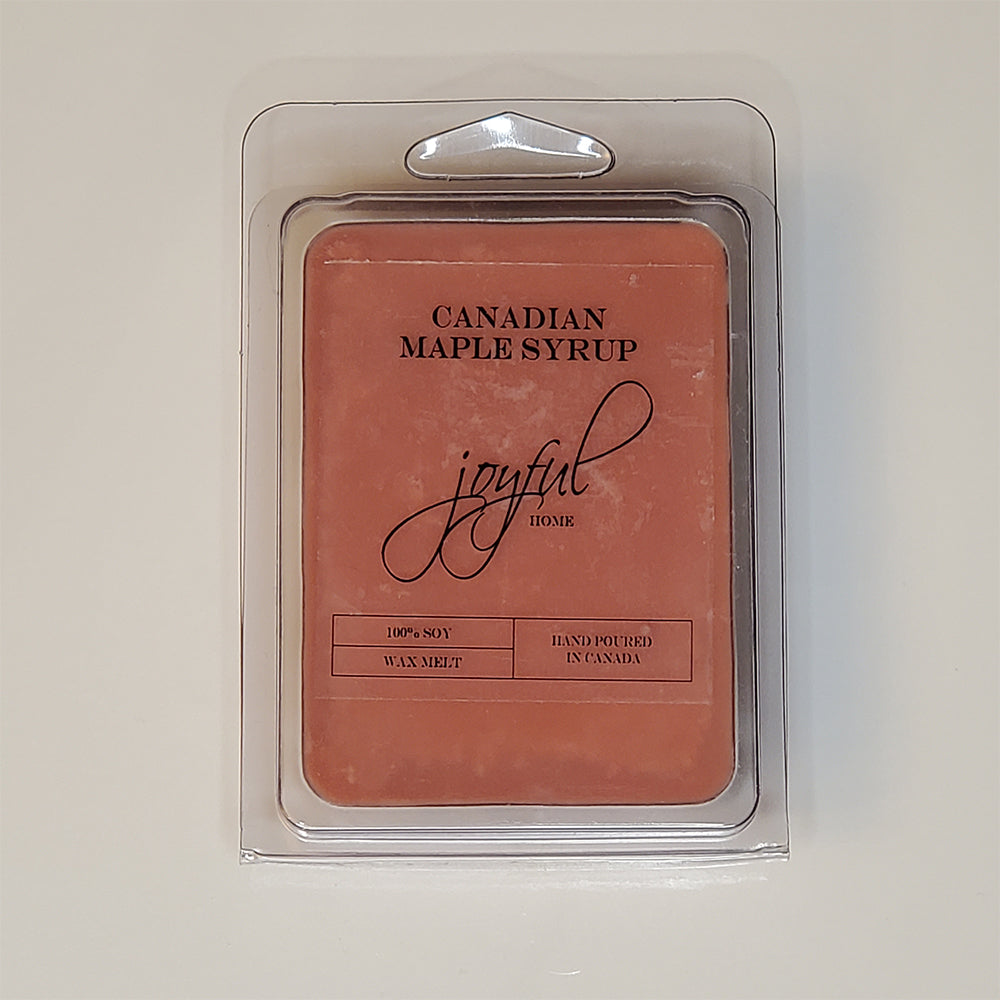 Canadian Maple Syrup Soy Candles & Wax Melts