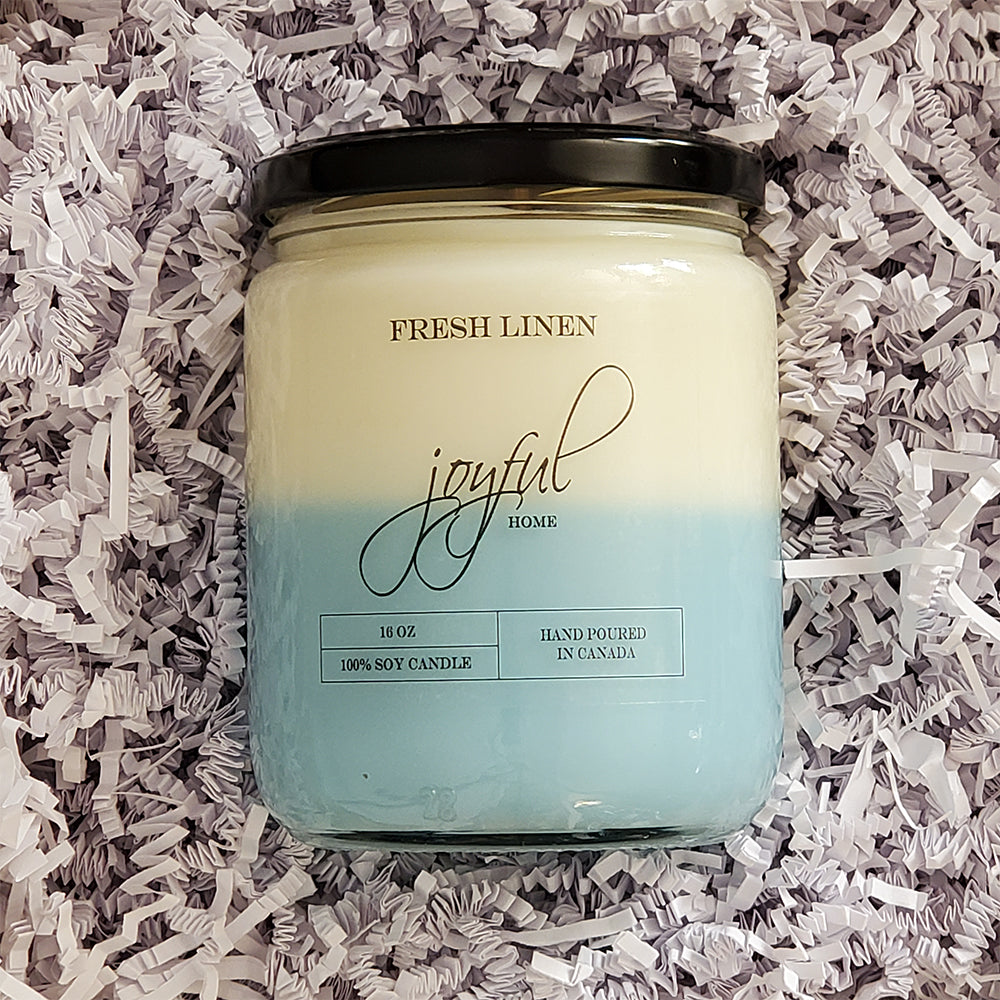 Fresh Linen Soy Candles & Wax Melts