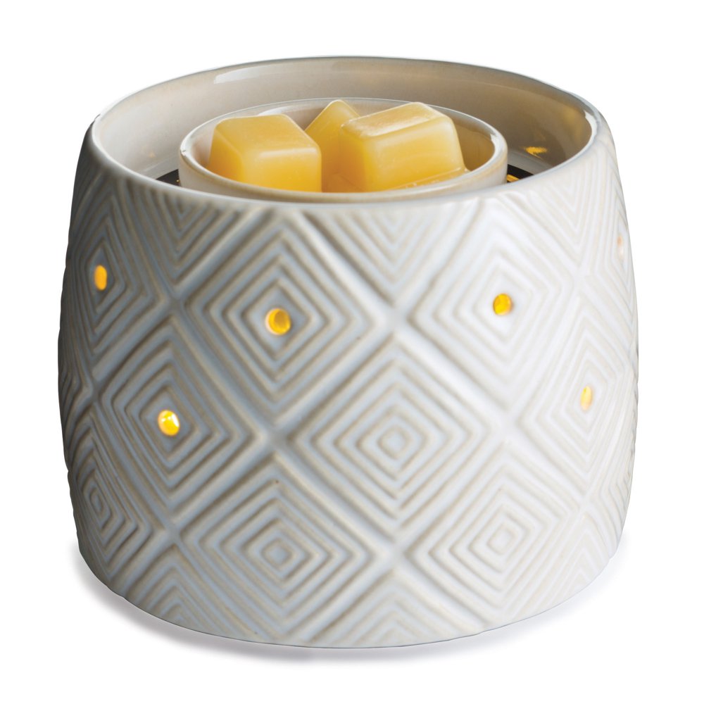 Geometric Fan Wax Warmer