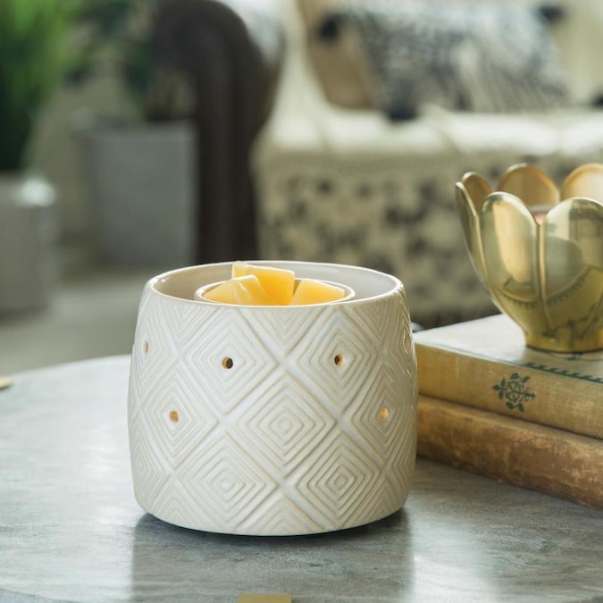 Geometric Fan Wax Warmer