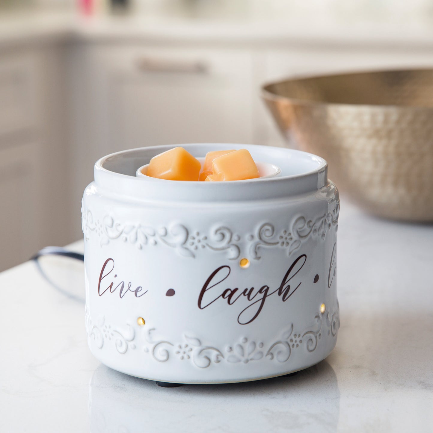 Live, Love, Laugh Fan Wax Warmer