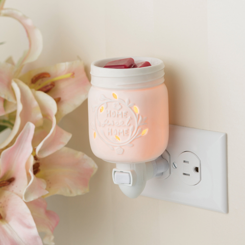 Mason Jar Pluggable Fragrance Warmer - Joyful Home Inc.