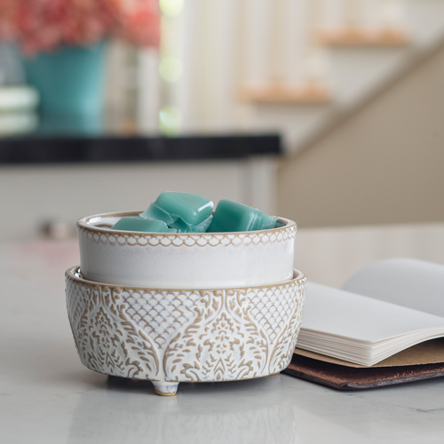 Vintage White 2 in 1 Classic Warmer