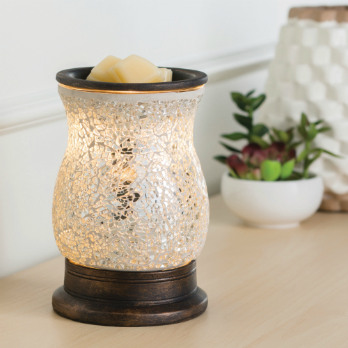Reflection Glass Illumination Fragrance Warmer - Joyful Home Inc.