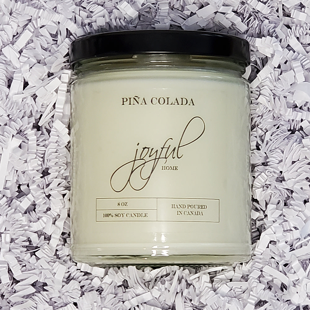 Pina Colada - 8 oz - Soy Wax Candle