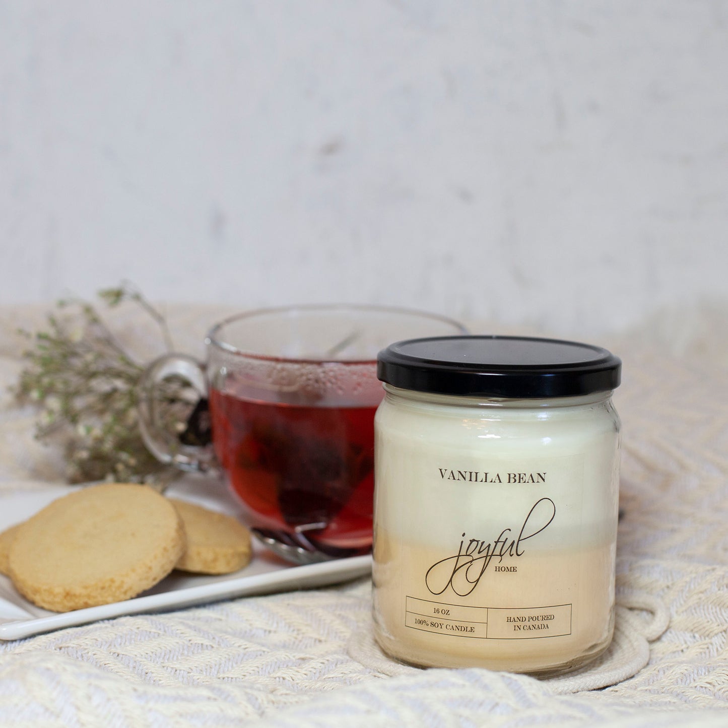 Vanilla Bean Soy Candles - Joyful Home Inc.