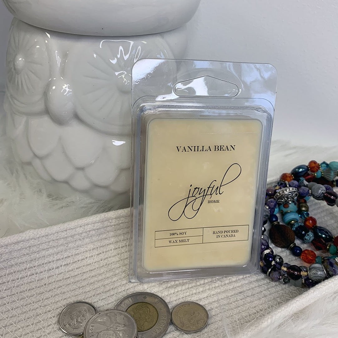 Vanilla Bean Soy Candles - Joyful Home Inc.