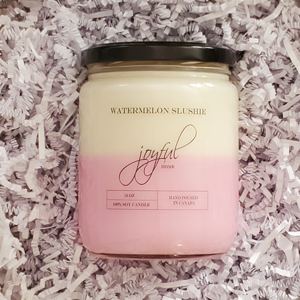 Watermelon Slushie - 16 oz - Soy Wax Candle