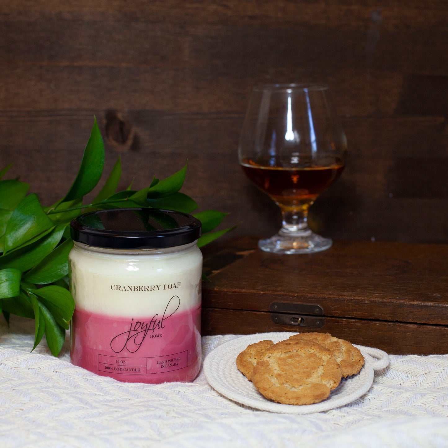 Cranberry Loaf Soy Candles - Joyful Home Inc.