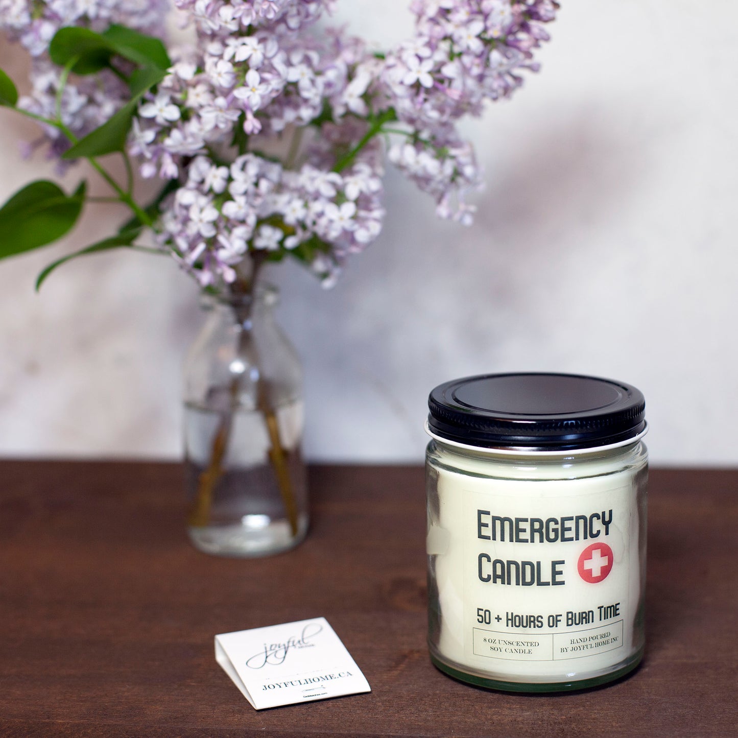 Emergency Soy Candle - Joyful Home Inc.