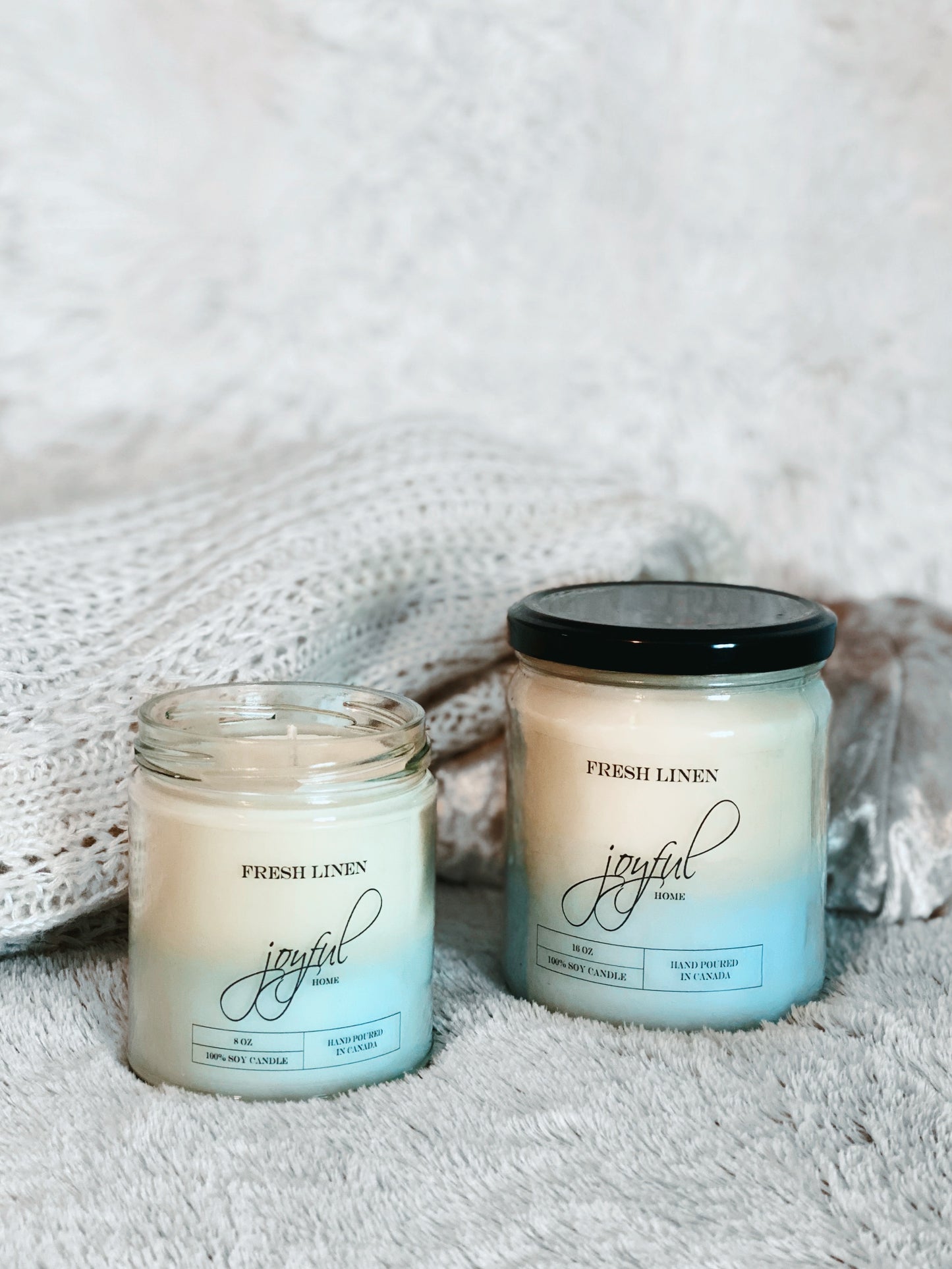 Fresh Linen Soy Candles & Wax Melts
