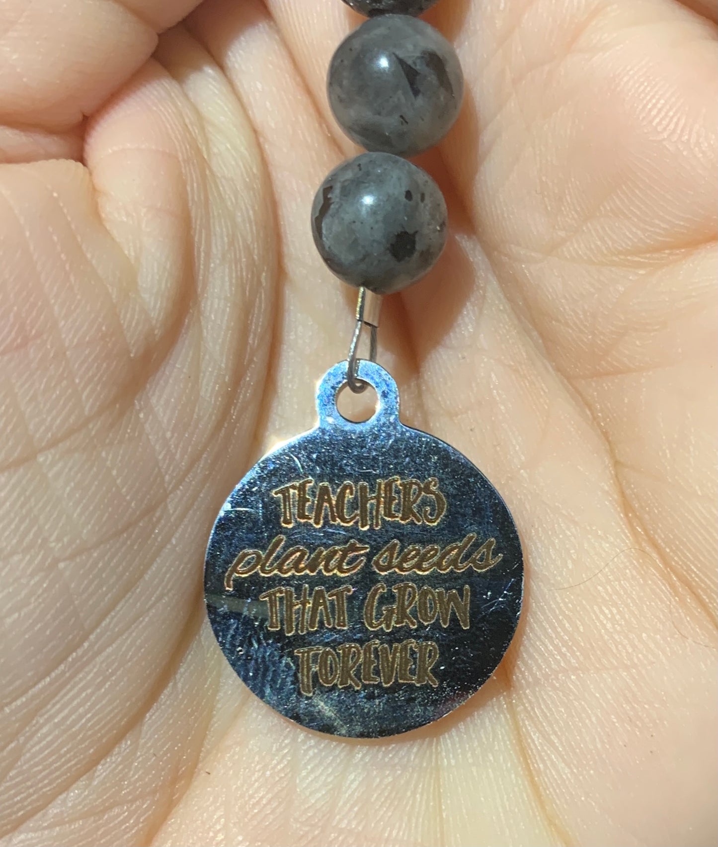 Teachers plant seeds that grow forever - Reusable Car Fresheners