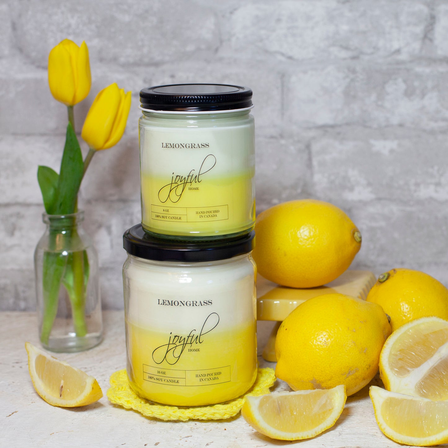 Lemongrass Soy Candle - Joyful Home Inc.